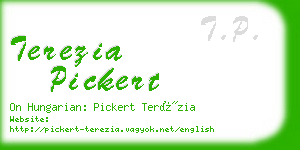 terezia pickert business card